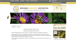 Desktop Screenshot of michiganbees.org